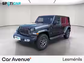 WRANGLER MY21 80th Anniversary Wrangler Unlimited 4xe 2.0 l T 380 ch PHEV 4x4 BVA8